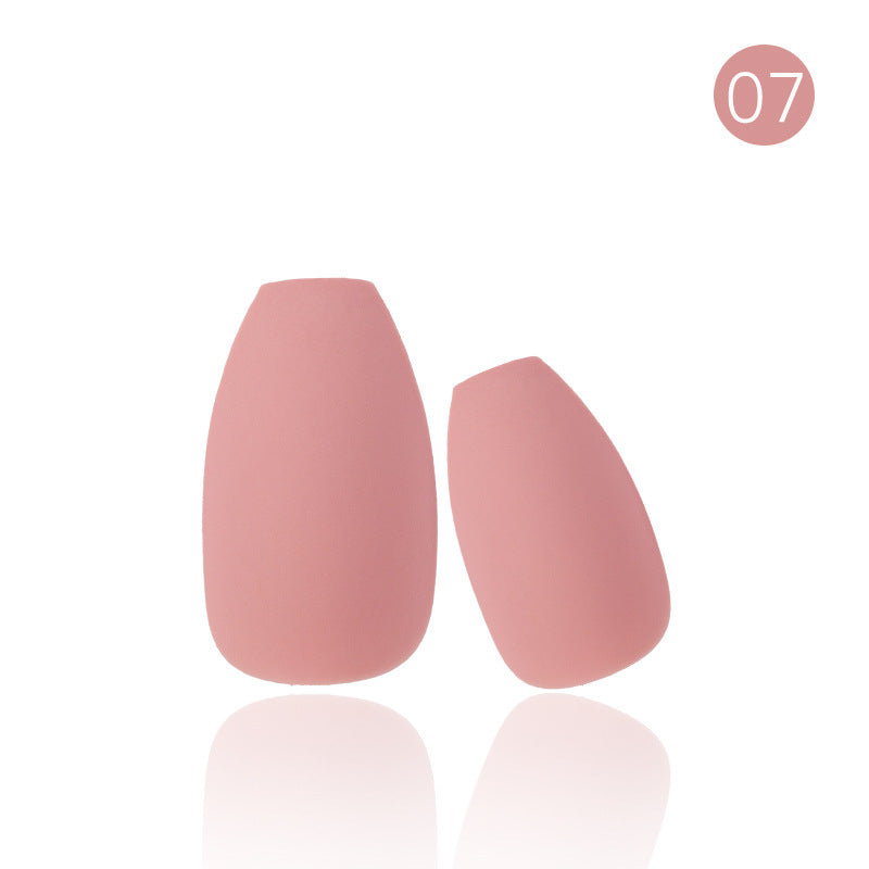 Wholesale Matte Full Sticker Solid Color Plastic Nail Stickers